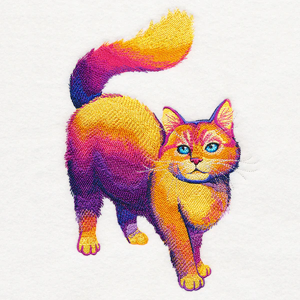 Sassy Cat in Watercolor - Image 2