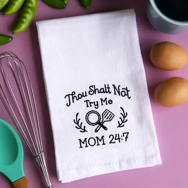 Saucy Kitchen Sayings - Thou Shalt Not Try Me - Image 5