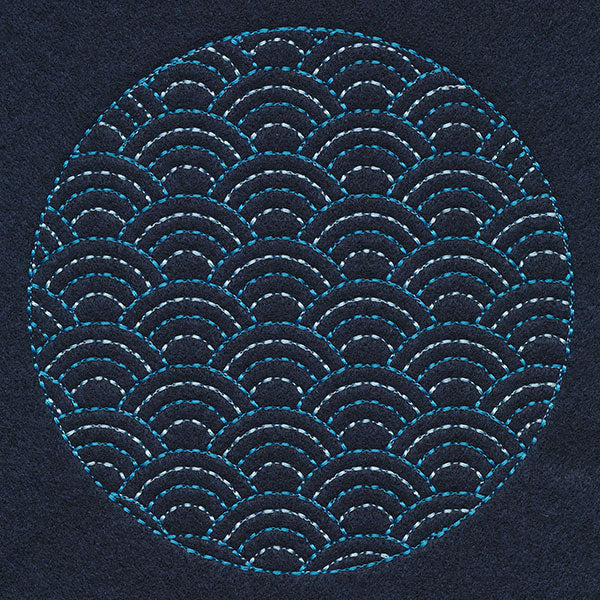 Scallops and Flair Sashiko Quilting Circle - Image 5