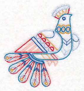 Scandinavian Winter Bird 1 (Vintage) - Image 5