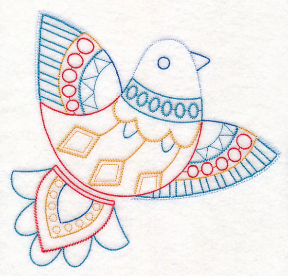 Scandinavian Winter Bird 4 (Vintage) - Image 6