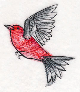 Scarlet Tanager in Watercolor - Image 5