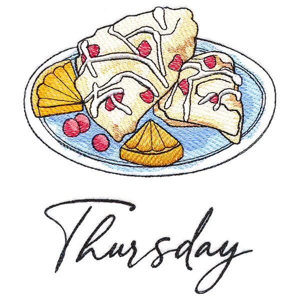 Scones on Thursday