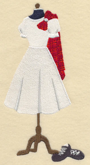 Scottish Dance Dress Form - Female - Image 3