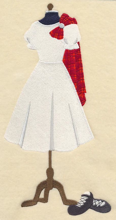 Scottish Dance Dress Form - Female - Image 5