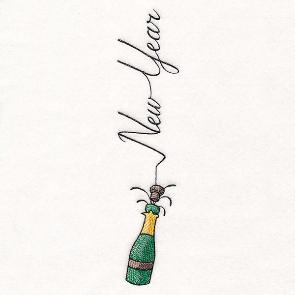 Scripted New Years Champagne - Image 14
