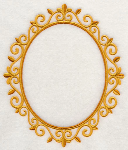 Scrollwork Monogram Frame - Image 2