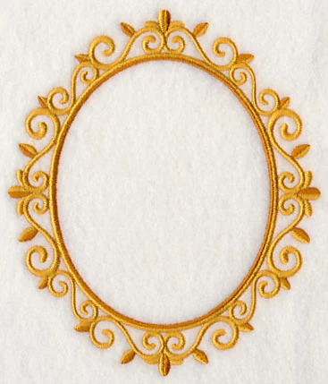 Scrollwork Monogram Frame - Image 3