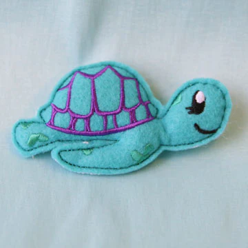 Sea Life Sea Turtle Stuffie (In-the-Hoop) - Image 2