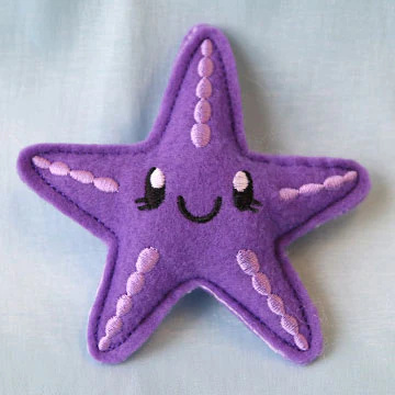 Sea Life Starfish Stuffie (In-the-Hoop) - Image 2