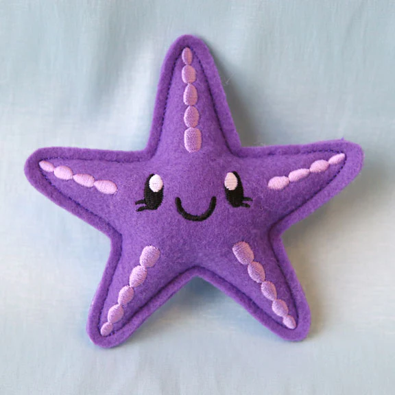 Sea Life Starfish Stuffie (In-the-Hoop) - Image 3
