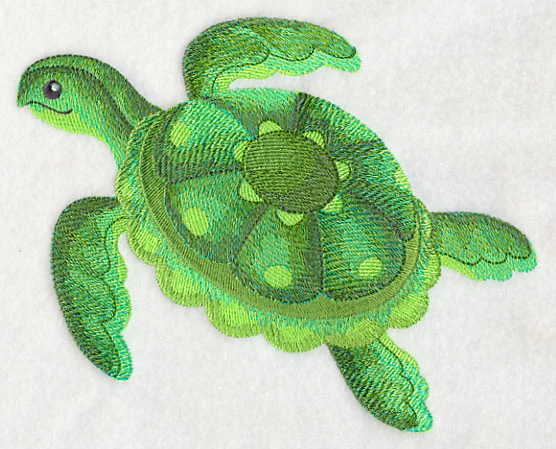 Sea Turtle in Watercolor - Image 4