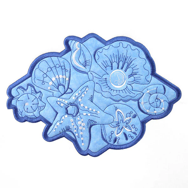 Seashells by the Seashore (Batting Applique)