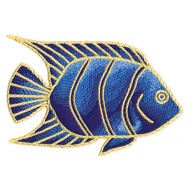 Seaside Treasures - Angelfish (Applique) - Image 2