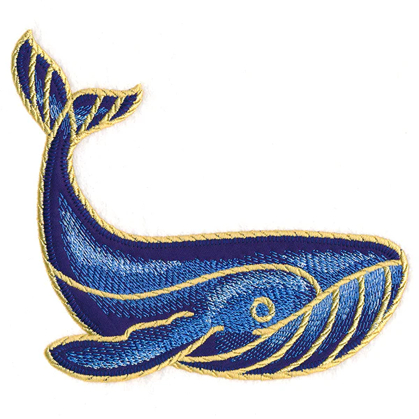 Seaside Treasures - Whale (Applique) - Image 2