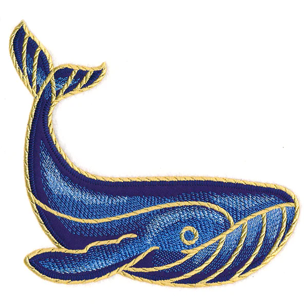 Seaside Treasures - Whale (Applique) - Image 4