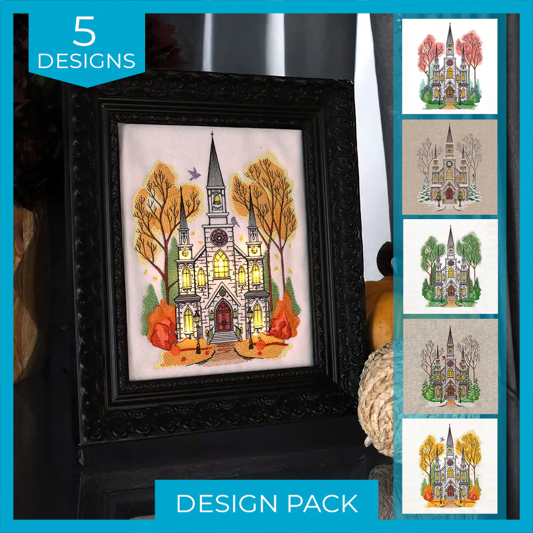 Seasonal Churches Design Pack - Image 5