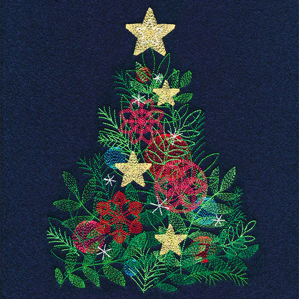 Season's Botanicals Christmas Tree - Image 4