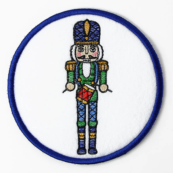 Season's Greetings Nutcracker Coaster 2 (In-the-Hoop) - Image 8