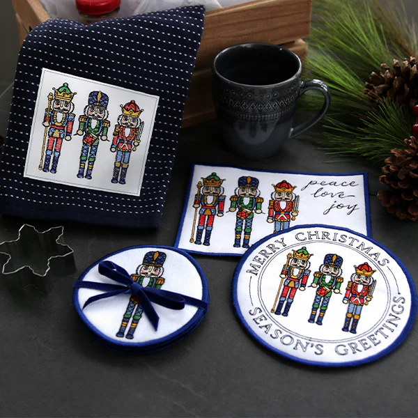 Season's Greetings Nutcracker Trio - Image 2