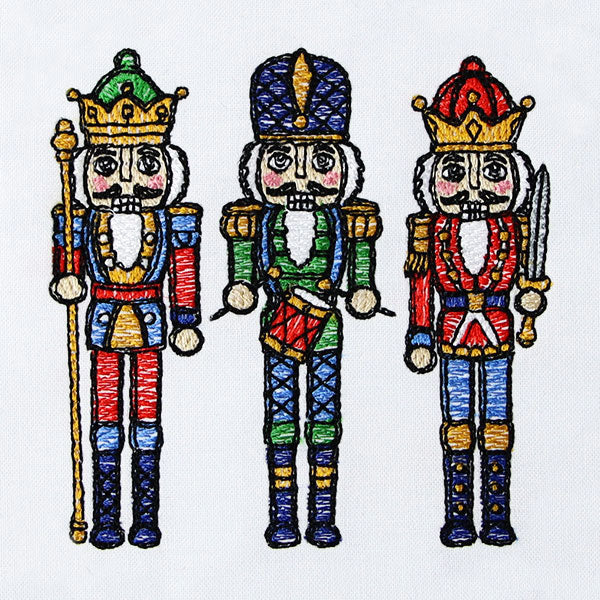 Season's Greetings Nutcracker Trio - Image 3