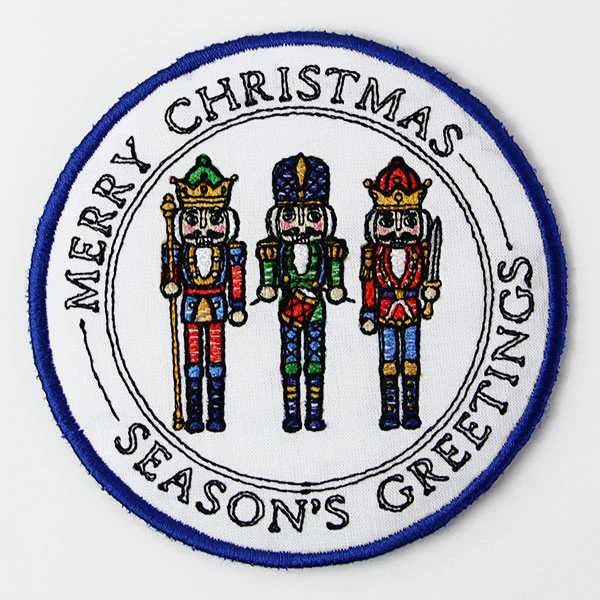 Season's Greetings Nutcracker Trivet (In-the-Hoop) - Image 7
