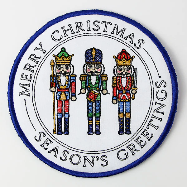 Season's Greetings Nutcracker Trivet (In-the-Hoop) - Image 8