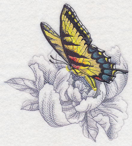 Secret Garden Peony and Butterfly - Image 2