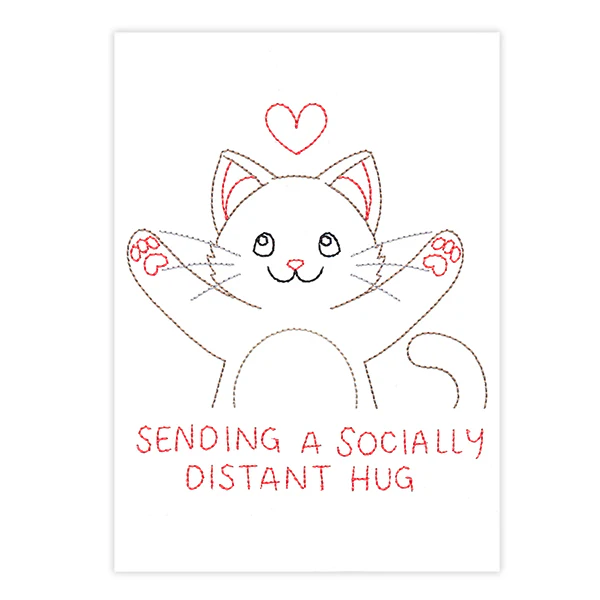 Sending a Socially Distant Hug (Cardstock)