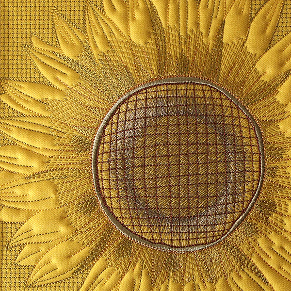 Sensational Sunflower (Trapunto) - Image 2