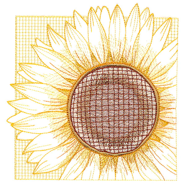 Sensational Sunflower (Trapunto) - Image 5