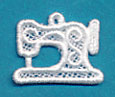 Sewing Machine Charm (Lace) - Image 2