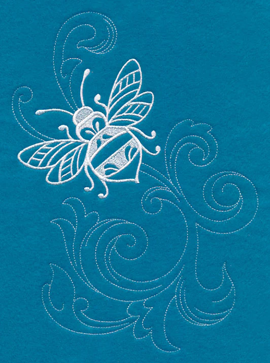 Shabby Chic Bee Spray (Whitework) - Image 4