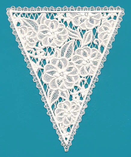 Shabby Chic Bunting 1 (Battenburg Lace) - Image 3