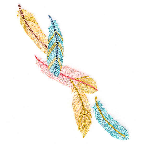 Shimmering Feathers Cascade - Image 5
