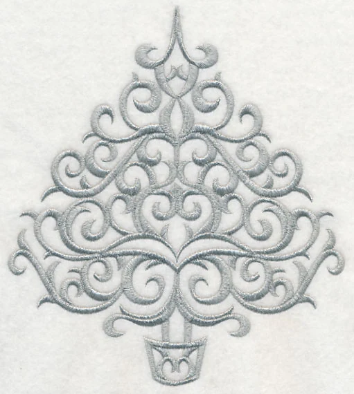 Shimmering Filigree Christmas Tree - Image 5