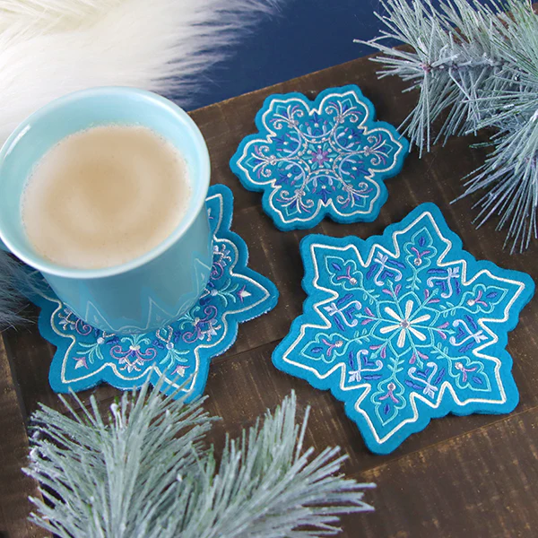 Shimmering Snowflake (In-the-Hoop) - Image 8