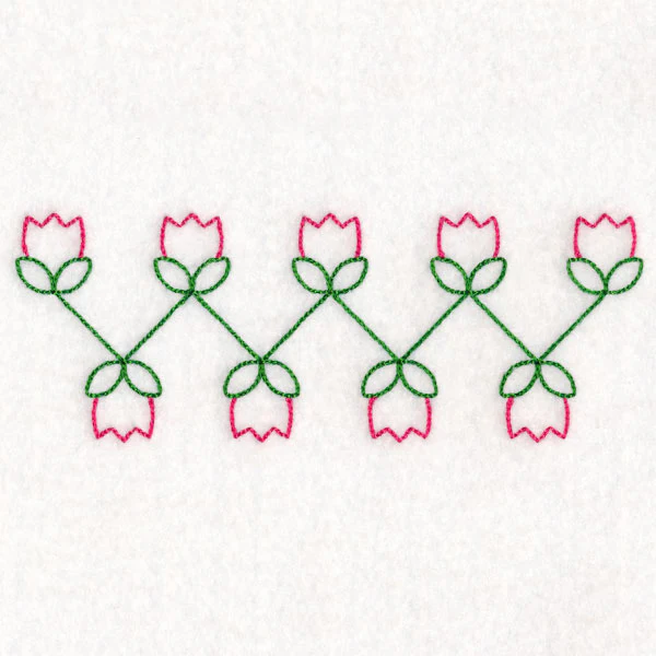 Simple Tulip Border (Vintage) - Image 3