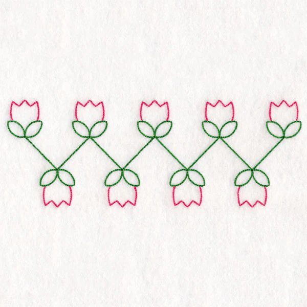 Simple Tulip Border (Vintage) - Image 6