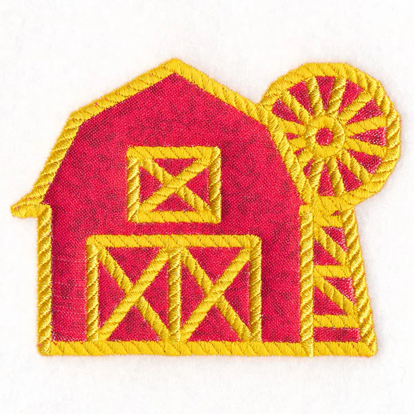 Simply Classic Barn (Applique) - Image 4
