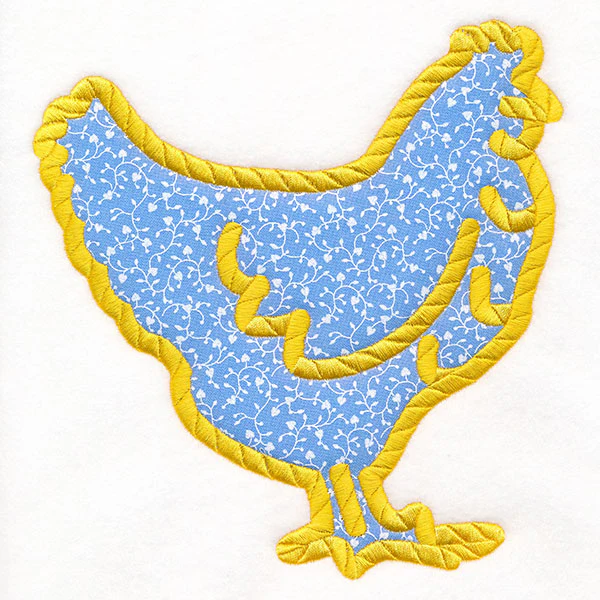 Simply Classic Chicken (Applique) - Image 9