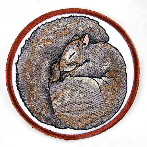 Sleeping Animal Coaster - Squirrel (In-the-Hoop) - Image 4