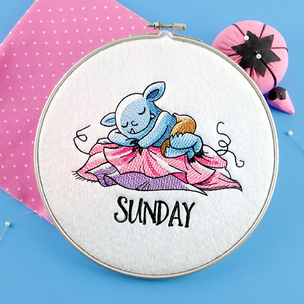 Sleeping Bobblin on Sunday - Image 4