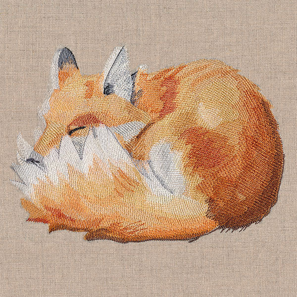 Sleeping Softly Fox - Image 4