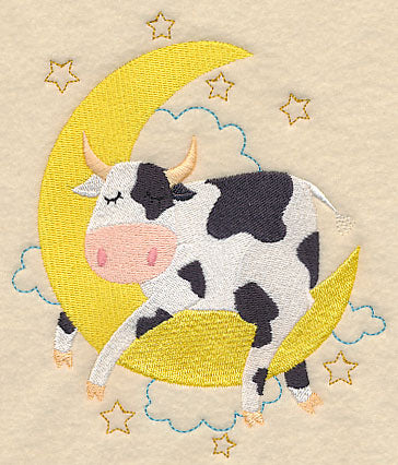 Sleepy Cow on Moon - Image 3