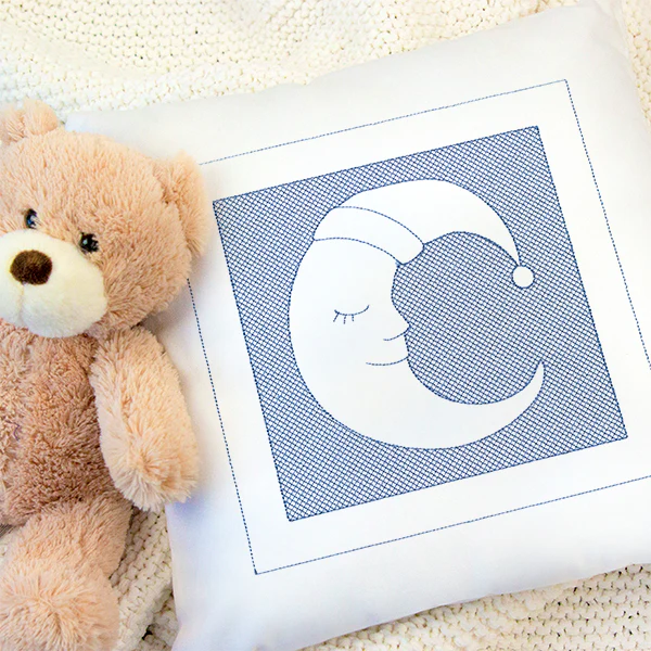 Sleepy Moon (Trapunto) - Image 2