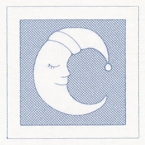 Sleepy Moon (Trapunto) - Image 5