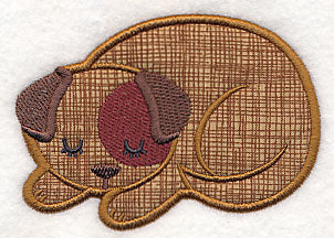 Sleepy Puppy (Applique) - Image 2