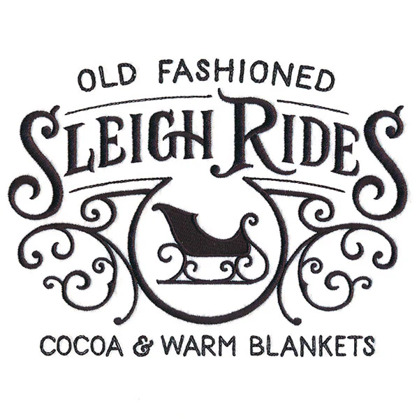 Sleigh Rides Market Sign - Image 5