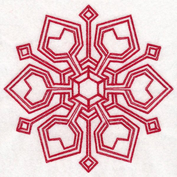 Snowflake Splendor - Sumptuous Snowflake (Vintage)
